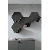 modern design falipolc hatszogletu sorolhato fali dekoracio modern geometrikus fa fem valaszthato szinek.jpg